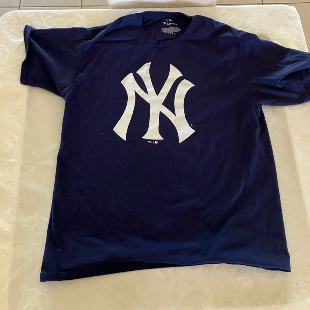 Fanatics Dark Blue Crew Neck Tee
